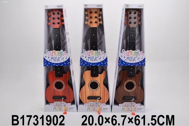 Гитара в подарочной упаковке цвет в ассортименте размер 61*20*7 купить в Чебоксарах