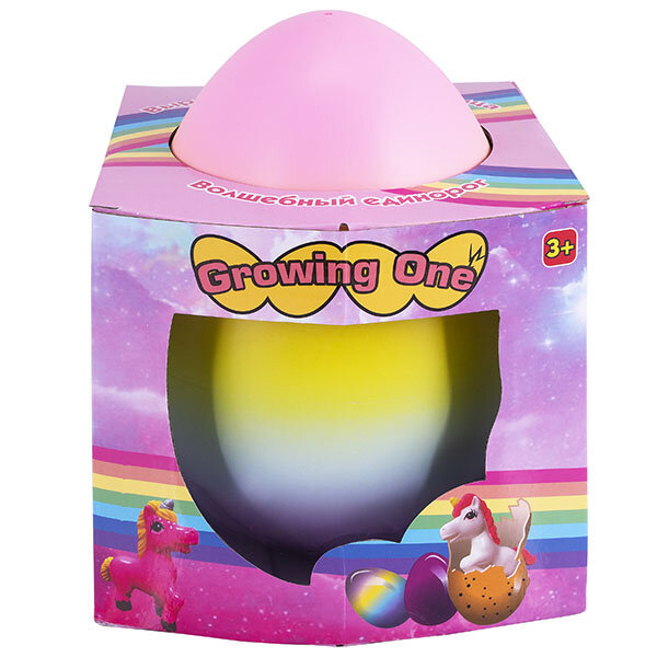 Игрушка-сюрприз Growing One - Яйцо с единорогом, растущим в воде, огромное, Оригинал купить в Чебоксарах