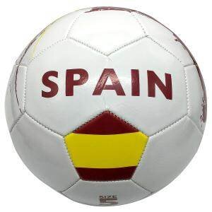 мячи  Мяч футбольный Испания, ПВХ 1 слой, 5 р., камера рез., маш.обр купить в Чебоксарах