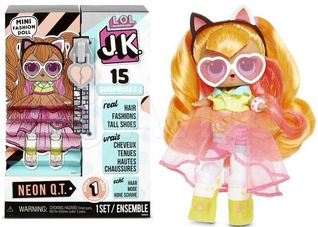 L.O.L. Куколка J.K. - Neon Q.T. / оригинал кукла лол купить в Чебоксарах