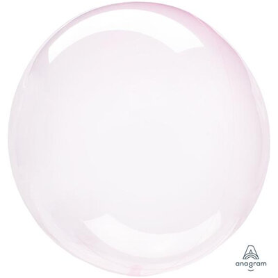 18/45 Кристалл Light Pink BUBBLE воздушный шар 1шт купить в Чебоксарах