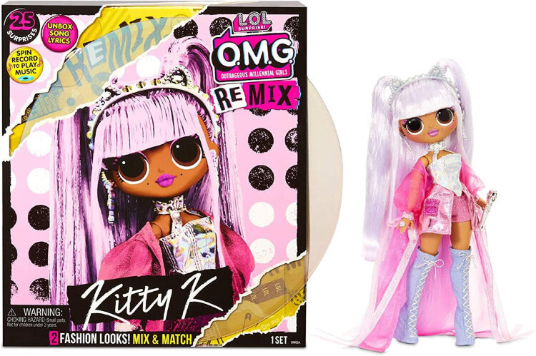 L.O.L. OMG Remix - Kitty K / оригинал кукла лол купить в Чебоксарах