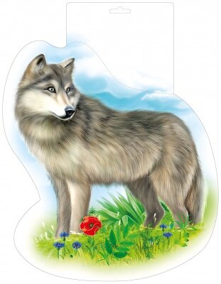 Мини-плакат "Волк" купить в Чебоксарах