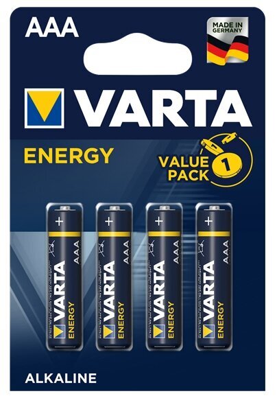 Элемент питания LR3 Varta Energy (4103) (4 на блистере,40,200) купить в Чебоксарах