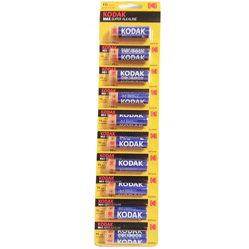 Батарейка LR6 Kodak Max (10 на блистере,100,1000), алкалиновые купить в Чебоксарах