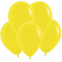 10/25см желтый yellow 02 пастель воздушный шар 1шт купить в Чебоксарах