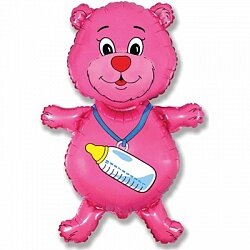 мишка с соской розовый(===E) купить в Чебоксарах