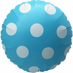 18 круг голубой с точками купить в Чебоксарах