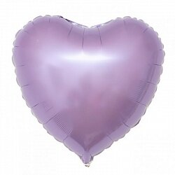 18 шар фольга сердце фиолет купить в Чебоксарах