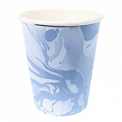 стаканы мрамор голубой уп 6шт купить в Чебоксарах