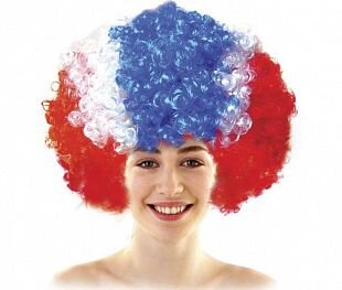 парик клоун трехцветный купить в Чебоксарах