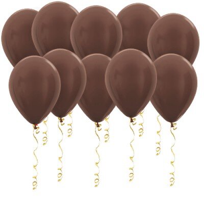 10/25см Brown 48 корчневый шоколад пастель воздушный шар 1шт купить в Чебоксарах
