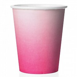 стаканы упак 6шт розовый градиент купить в Чебоксарах