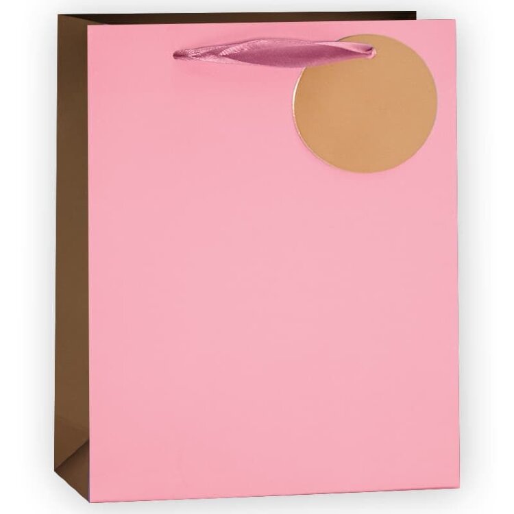 Пакет подарочный, Розовый, 32*26*12 см, 1 шт. купить в Чебоксарах