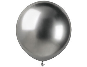 18/45см Хром 89 Shiny Silver воздушный шар 1шт купить в Чебоксарах