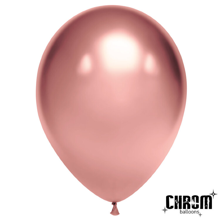 12''/30 см Розовое золото, хром воздушный шар 1шт купить в Чебоксарах