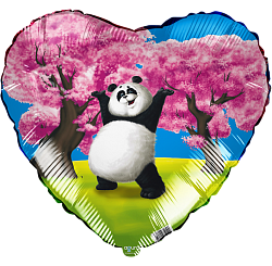 18 сердце панда купить в Чебоксарах