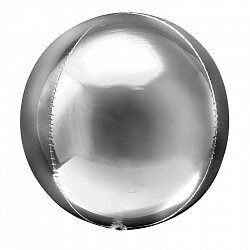 20'' сфера 3D серебро(===O) купить в Чебоксарах