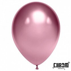 12''/30 см Розовый хром воздушный шар 1 шт. купить в Чебоксарах
