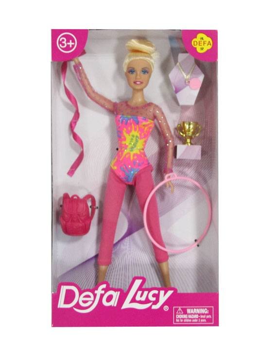 Кукла гимнастка, с аксессуарами, в ассортименте.в кор.18*5*32 купить в Чебоксарах