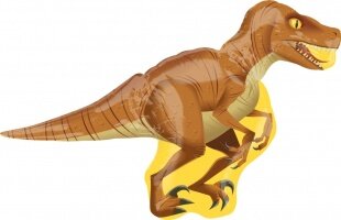 Шар (41''/104 см) Фигура, Динозавр Велоцираптор, 1 шт. купить в Чебоксарах