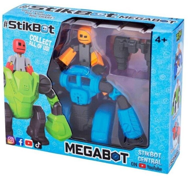 Игрушка Stikbot Мегабот в асс. купить в Чебоксарах