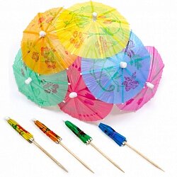 шпажки зонтики  20шт купить в Чебоксарах
