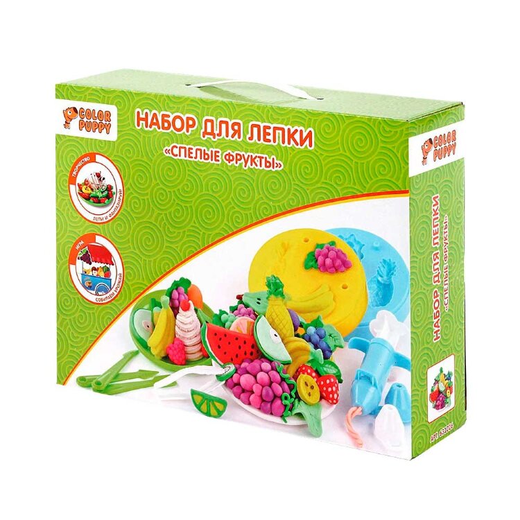 Набор для лепки "Спелые фрукты", тесто 240 г купить в Чебоксарах