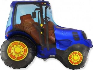 40 Трактор синий Фольгированный шар купить в Чебоксарах