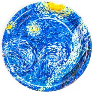 Тарелки 18 см Звездная ночь, Синий, 6 шт. купить в Чебоксарах