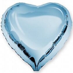 18 сердце светло-голубое(===O) купить в Чебоксарах